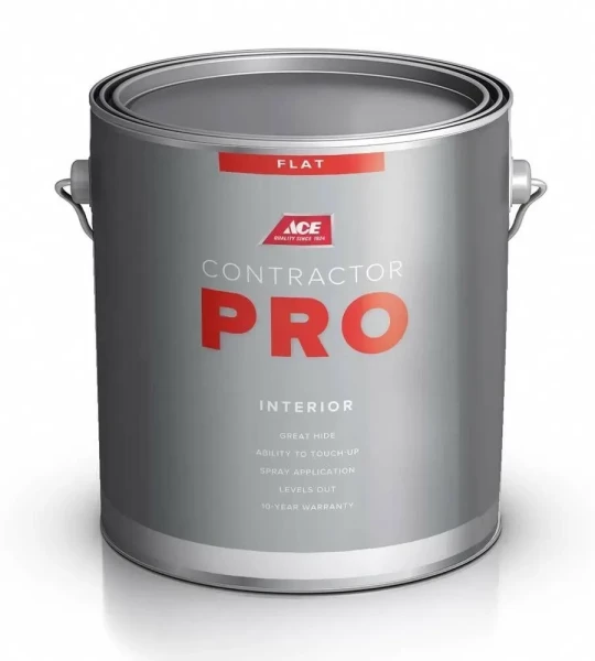 ACE Contractor PRO Flat Latex Wall Paint. Винил-акриловая матовая краска для внутренних работ.