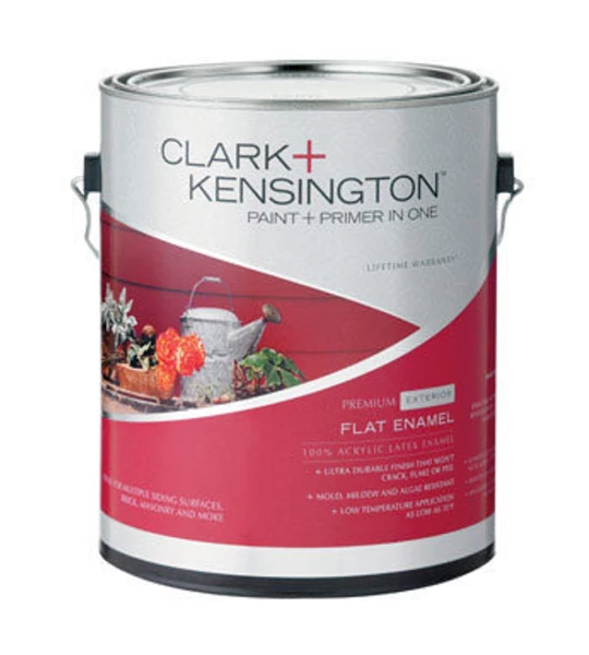 Краска Ace Clark Kensington Paint Primer in one flat Premium Exterior (HI-Midtone base,gal (US) 3,78 л.)