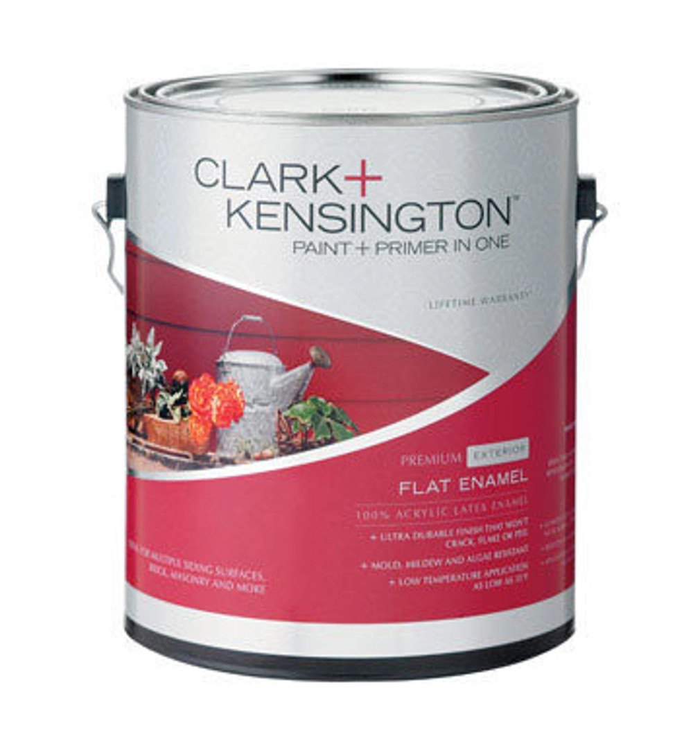 Краска Ace Clark Kensington Paint Primer in one flat Premium Exterior (HI-Midtone base,gal (US) 3,78 л.)