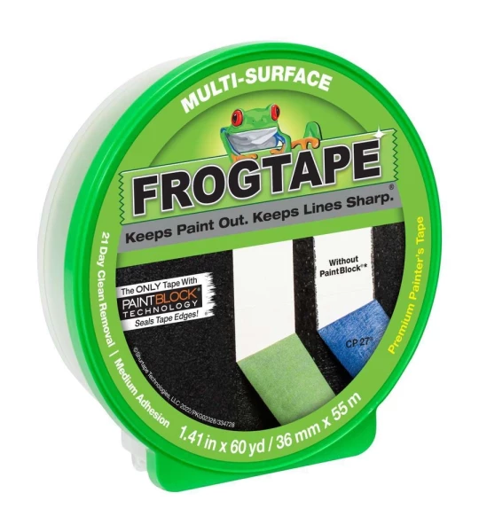 Малярный скотч премиум класса  Frogtape 36/55 мм