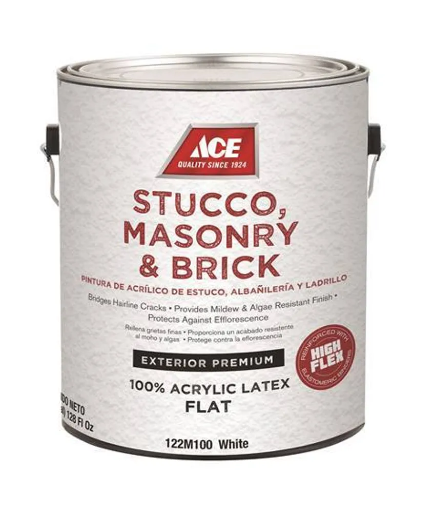 Матовая фасадная краска ACE Stucco, Masonry & Brick