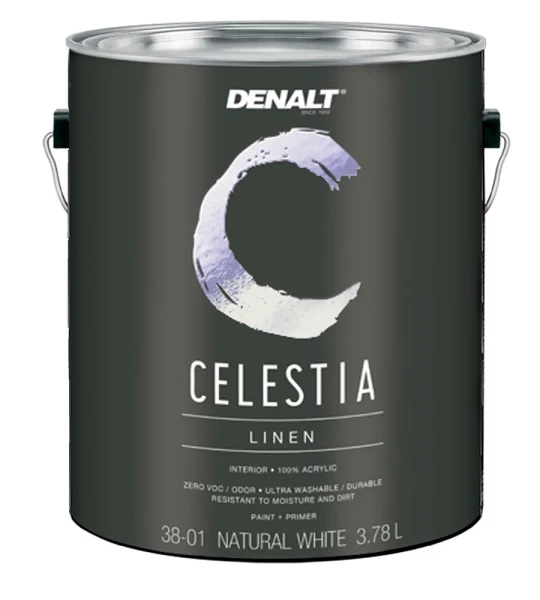 DENALT CELESTIA LINEN. Абсолютно матовая краска для стен 0%  блеска