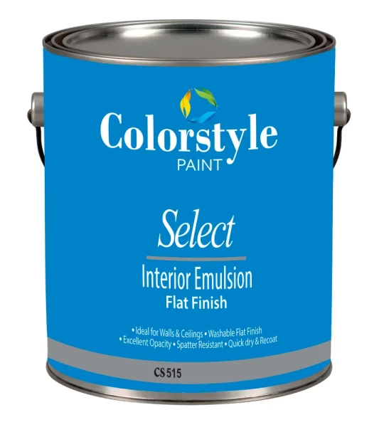 CS515. COLORSTYLE SELECT INTERIOR EMULSION FLAT FINISH. Моющаяся высоко-матовая краска для интерьера.