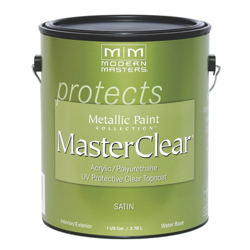 Защитный лак для перламутровых и металлических красок Modern Masters protects Master Clear