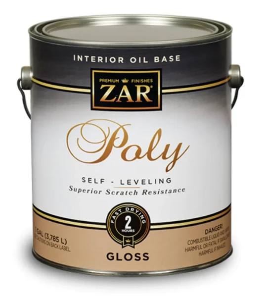 Полиуретановый лак  ZAR Interior Oil Base Poly для внутренних работ