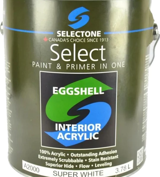 Краска SELECT PAINT & PRIMER IN ONE EGGSHELL A2000