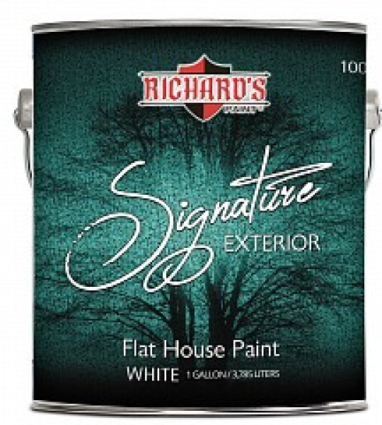 SIGNATURE EXTERIOR 100% ACRYLIC FLAT HOUSE PAINT