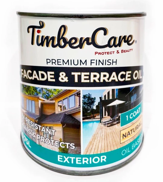TIMBERCARE FACADE & TERRACE OIL/МАСЛО ДЛЯ ФАСАДОВ И ТЕРРАС